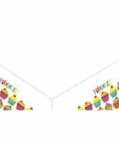 Plastic cupcake tafelkleden