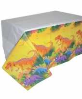 Plastic dino themafeest tafelkleed 120 x 180 cm van plastic