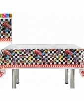 Plastic kinderfeest formule 1 tafelkleed