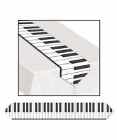 Plastic piano tafelloper plastic