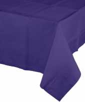 Plastic tafelkleedje in de kleur paars